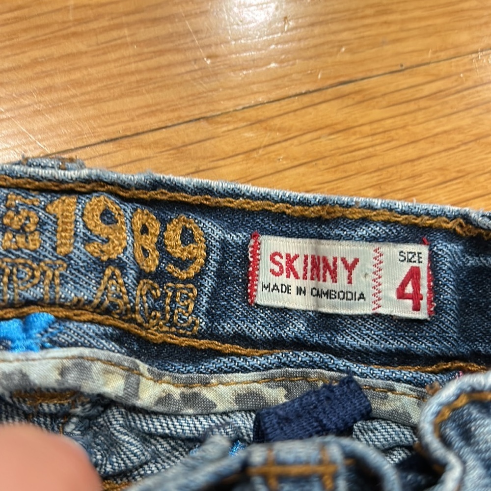 Children’s place size 4 skinny bottoms good condition - Picture 3 of 3